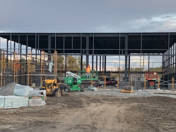 Steel Building Erection